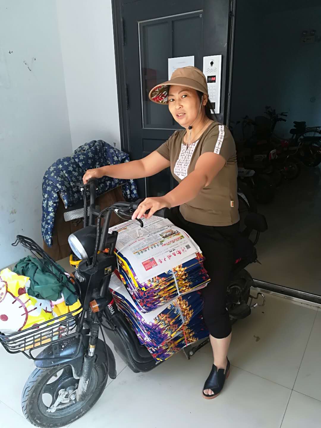 一个报纸派送员的一天