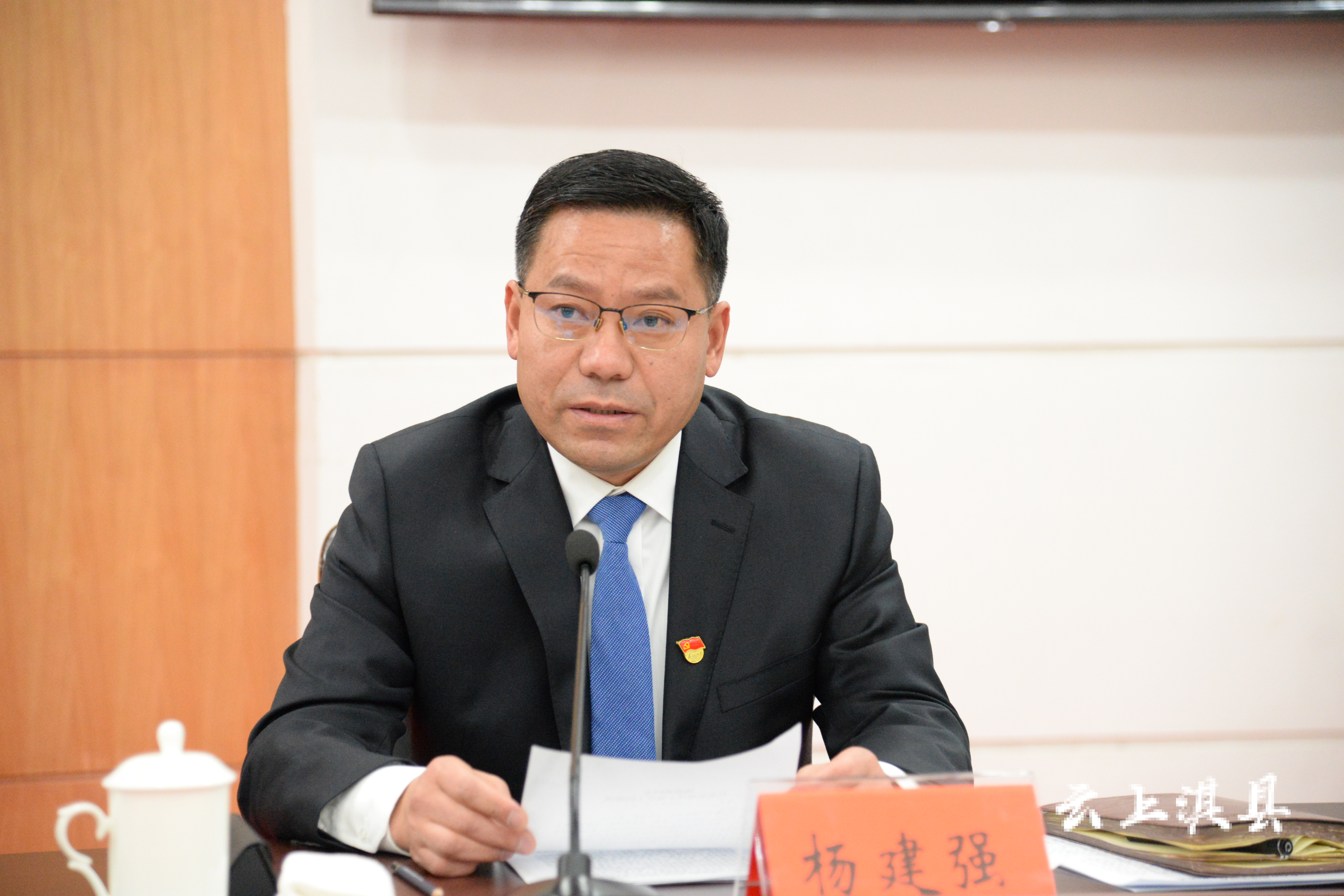 杨建强同志任中共鹤壁市淇县县委委员常委书记