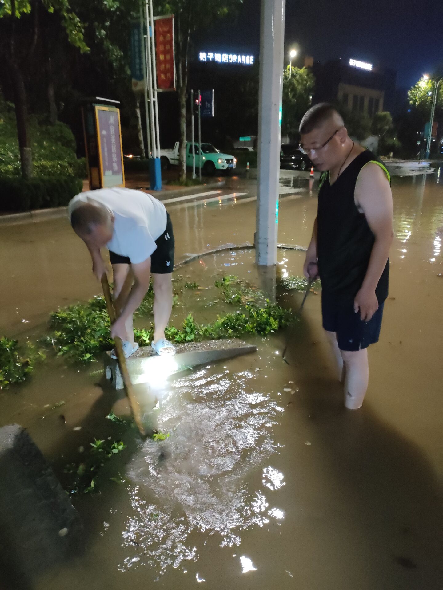 暴雨后鹤壁的一幕幕