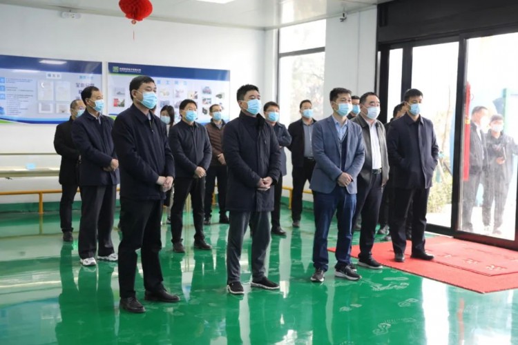 区领导胡万军,岳保臣,刘永震,程宏杰,古城街道和各相关部门负责同志