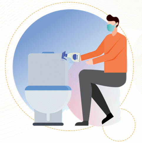 河南省预防新冠基本行为准则之保持厕所卫生